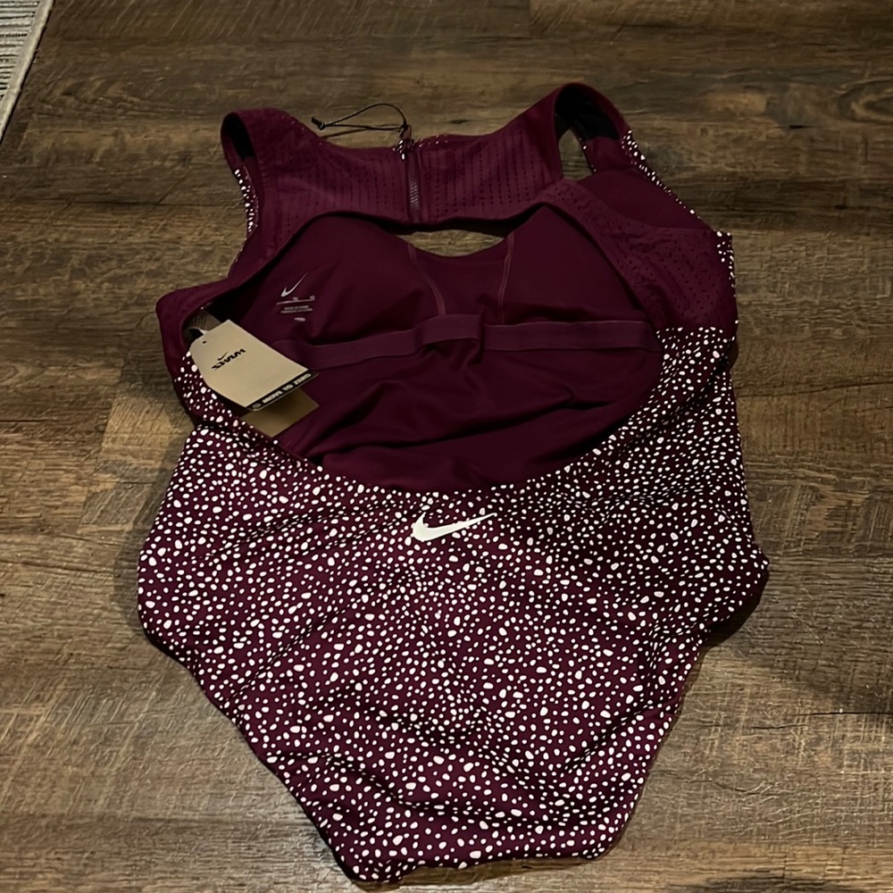 Nike swimsuit with open back